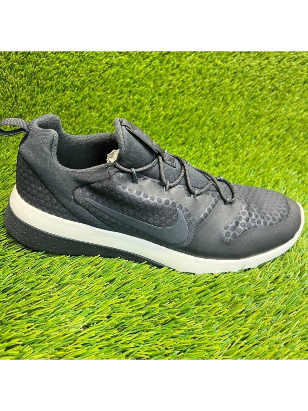 Nike Ck Racer Mens Size 8.5 Black Sail Athletic Running Walking Shoes Sneakers